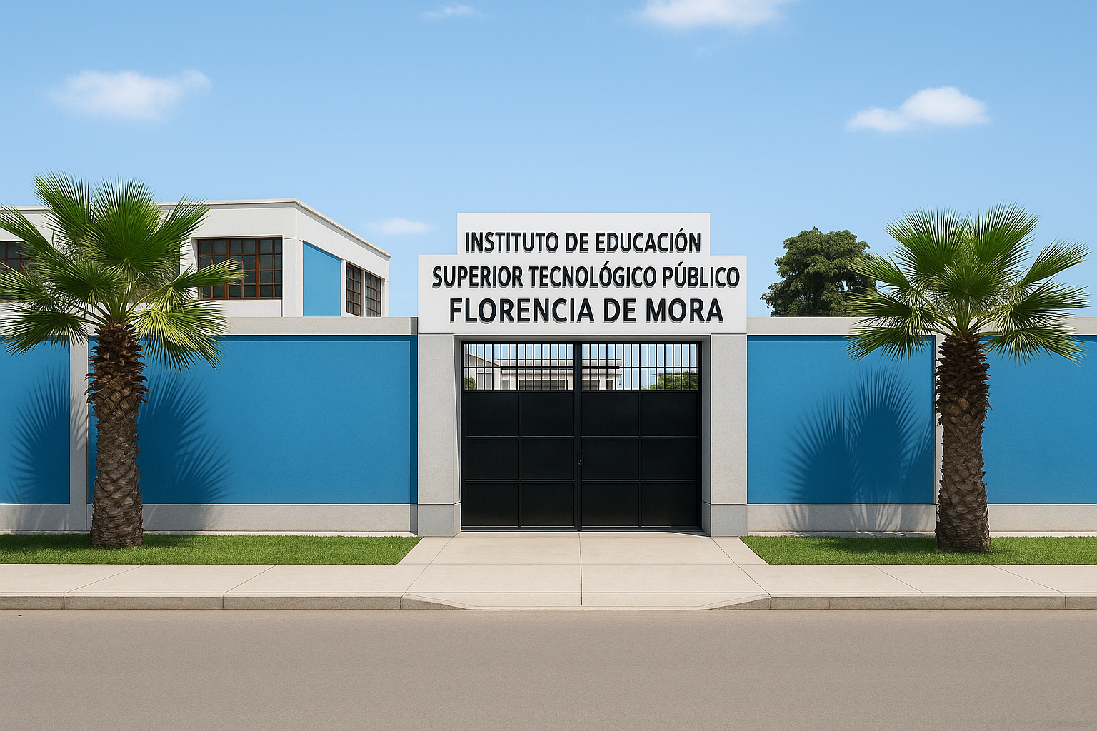 Fachada del IESTP Florencia de Mora